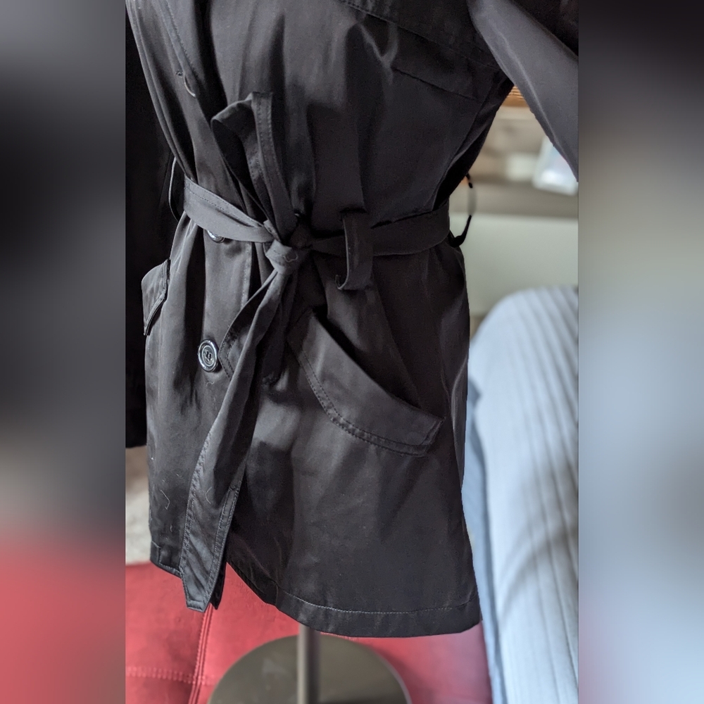 Colebrook Short Trench Rain Coat - Picture 6 of 10